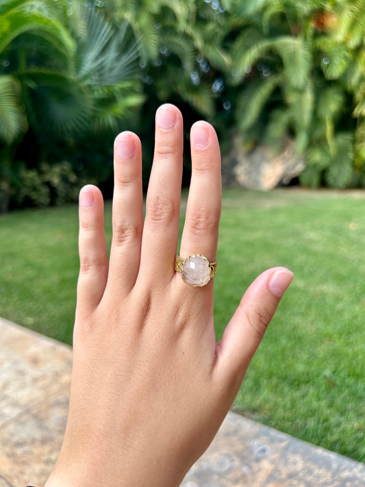 Anillo Filigrana Piedra Varios Colores